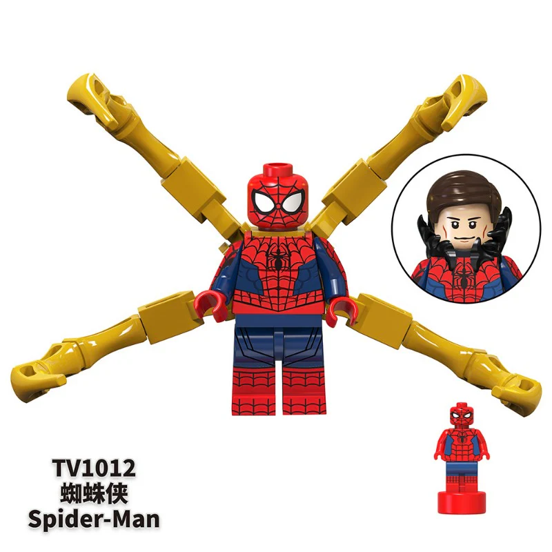 TV6202 Superhero Series Black Panther Iron Man Thor Minifigures - Image 5