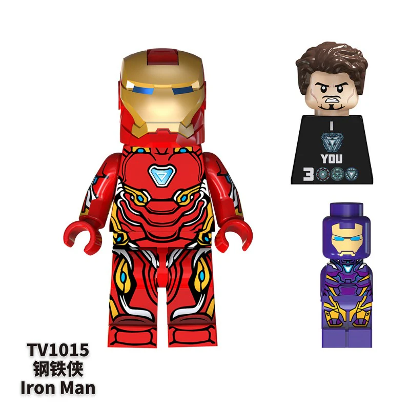 TV6202 Superhero Series Black Panther Iron Man Thor Minifigures - Image 8