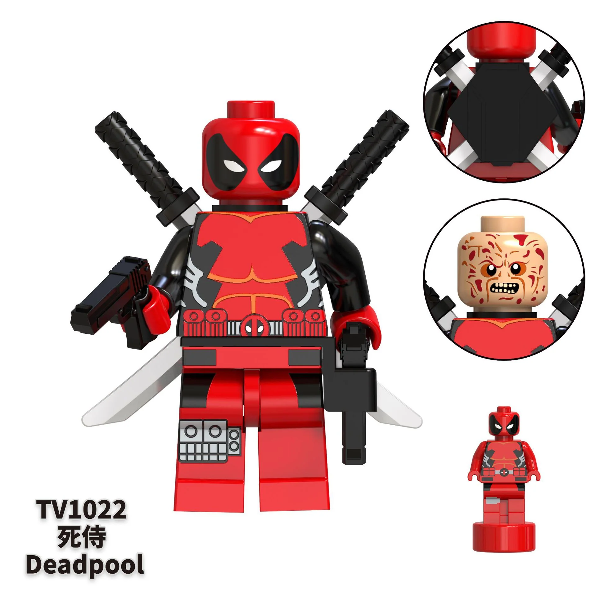 TV6203 Superhero Series Venom Serum Deadpool Minifigures - Image 16
