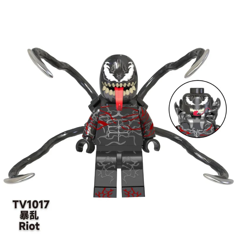 TV6203 Superhero Series Venom Serum Deadpool Minifigures - Image 2