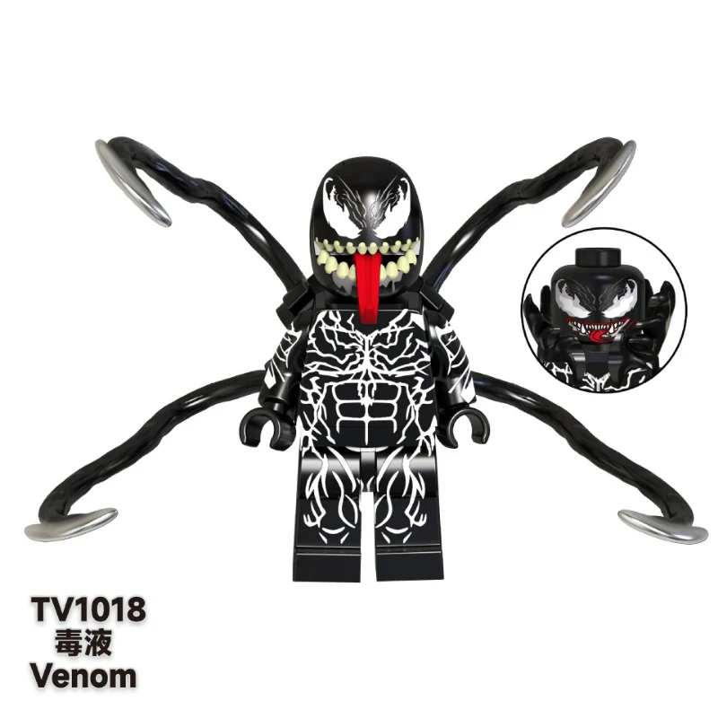 TV6203 Superhero Series Venom Serum Deadpool Minifigures - Image 3