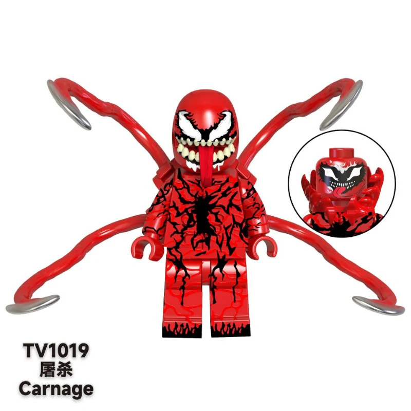 TV6203 Superhero Series Venom Serum Deadpool Minifigures - Image 4