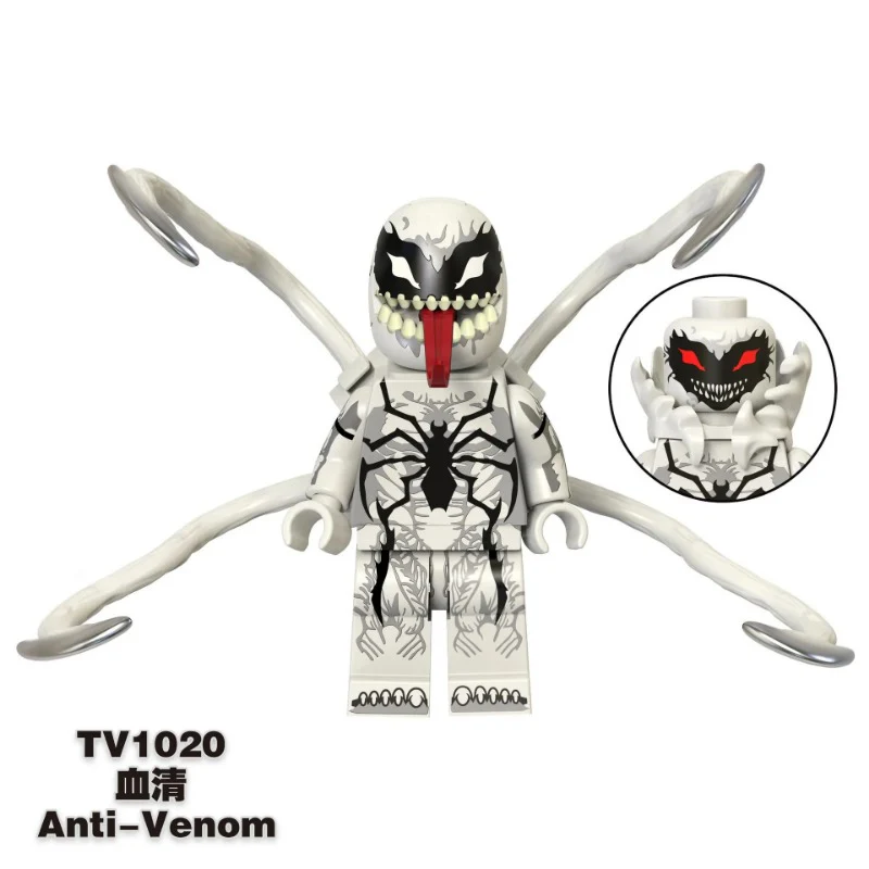 TV6203 Superhero Series Venom Serum Deadpool Minifigures - Image 5