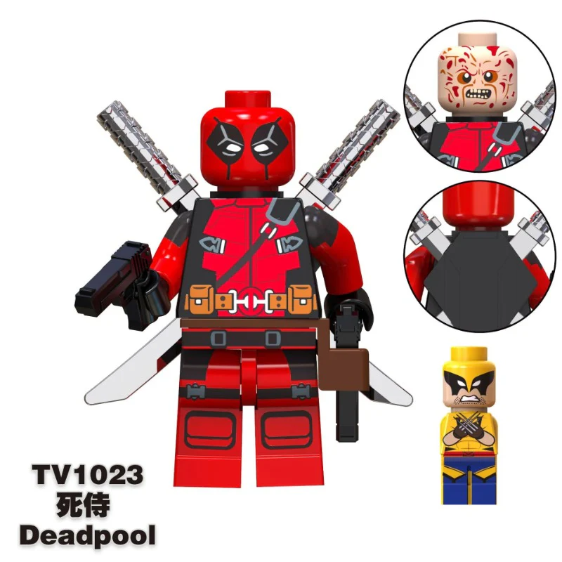 TV6203 Superhero Series Venom Serum Deadpool Minifigures - Image 8