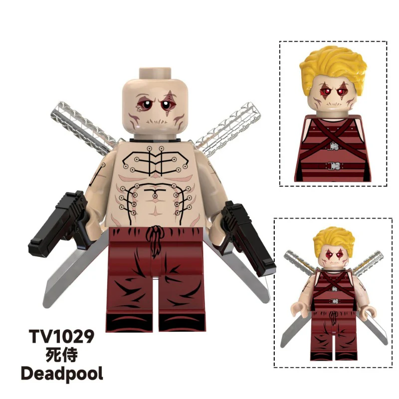 TV6204 superhero series Spider-Man observer Deadpool Minifigures - Image 6