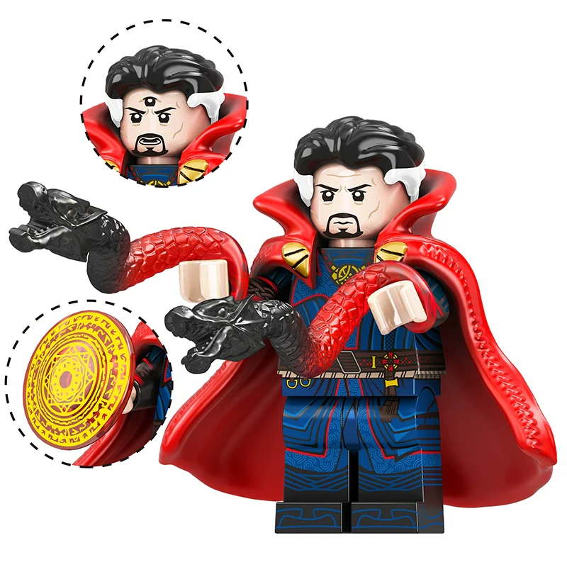 TV6209 Spider-Man Doctor Strange Hella Minifigures - Image 8