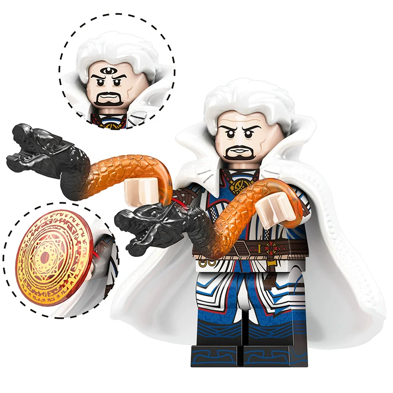 TV6209 Spider-Man Doctor Strange Hella Minifigures - Image 9