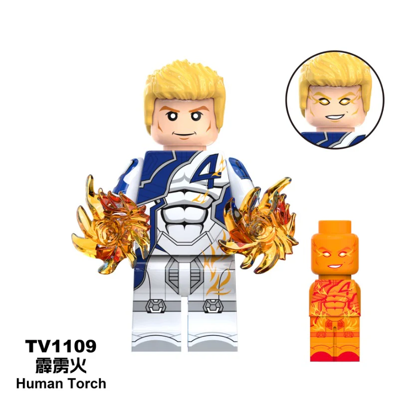 TV6213 TV6214 TV6215 Fantastic Four Series Minifigures - Image 11
