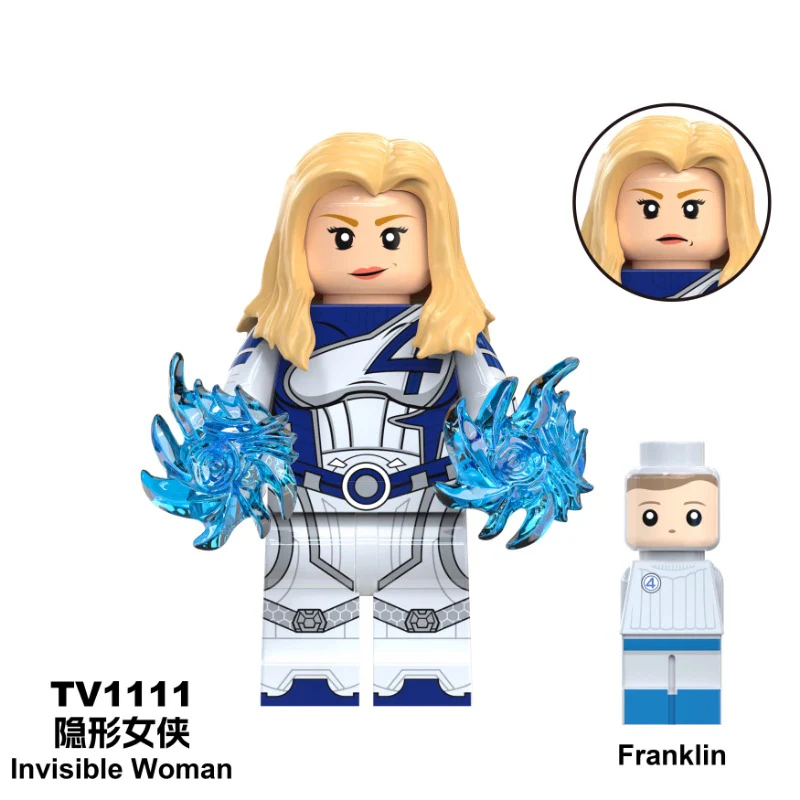 TV6213 TV6214 TV6215 Fantastic Four Series Minifigures - Image 13