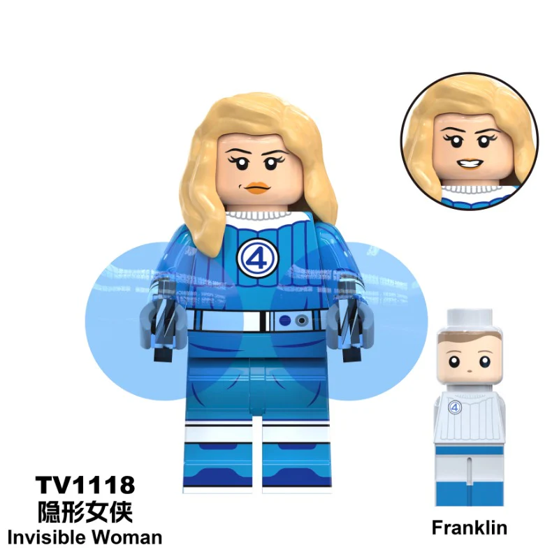 TV6213 TV6214 TV6215 Fantastic Four Series Minifigures - Image 20