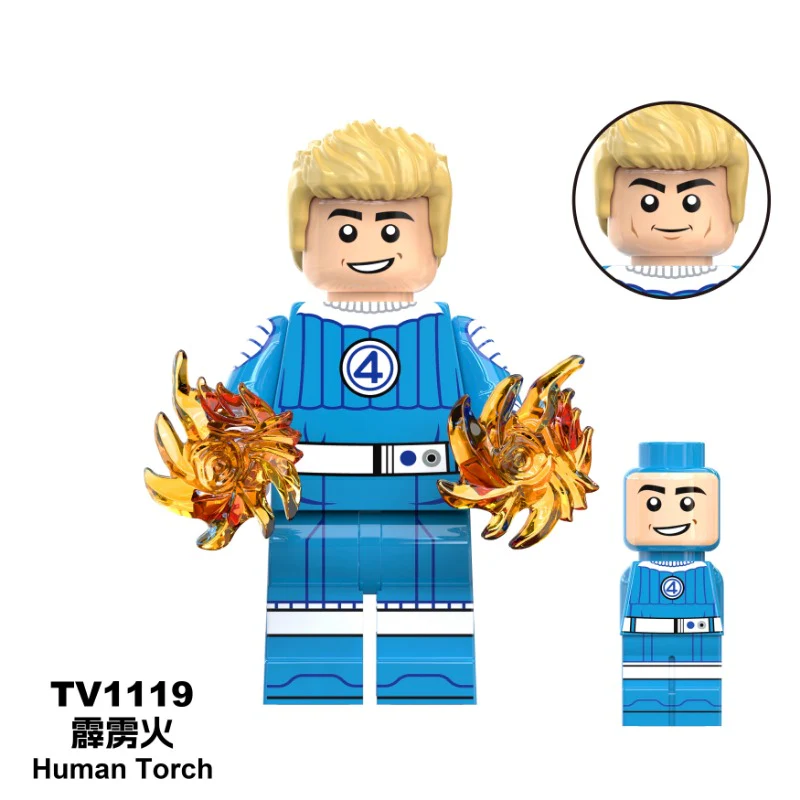 TV6213 TV6214 TV6215 Fantastic Four Series Minifigures - Image 21