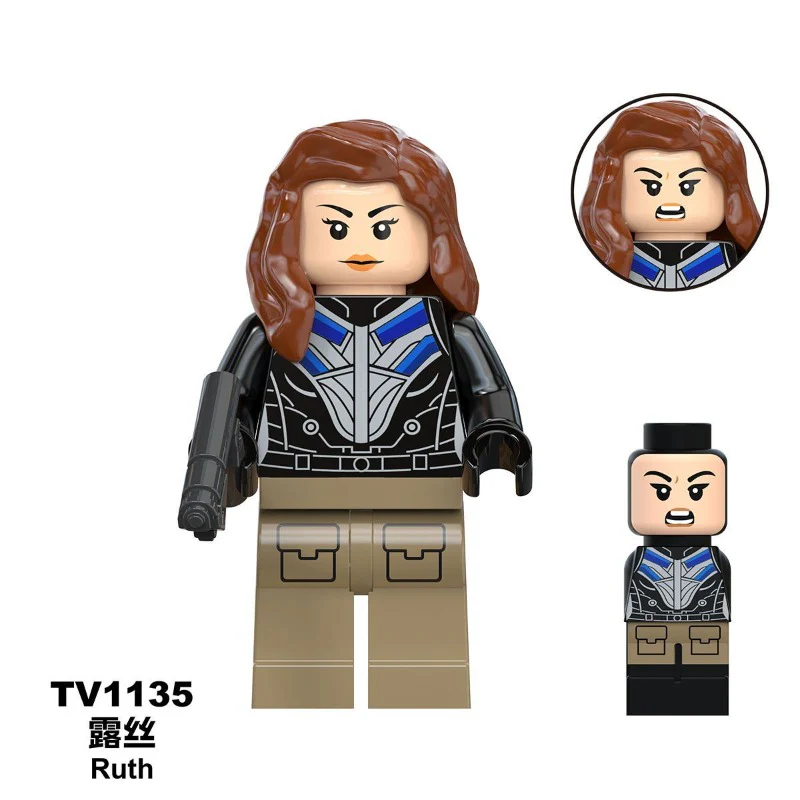 TV6216 TV6217 TV6218 New Captain America Hulk Hulk in the Superhero Series Minifigures - Image 7