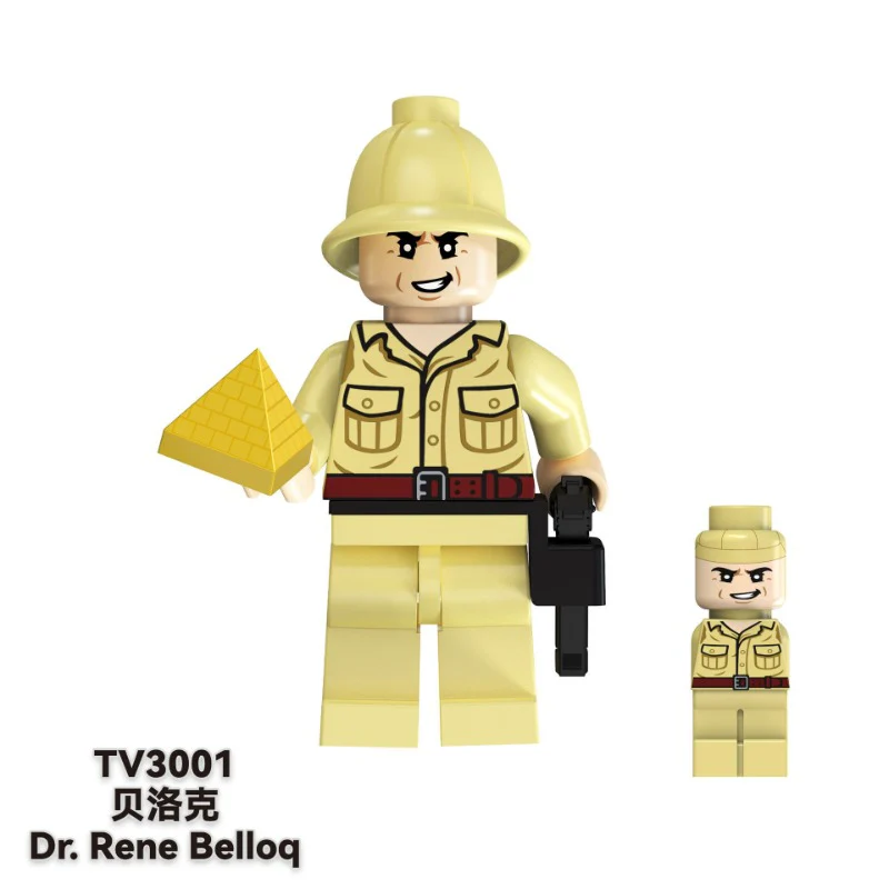 TV6301 Raiders of the Lost Ark Indiana Henry Jones Belloc Minifigures - Image 2