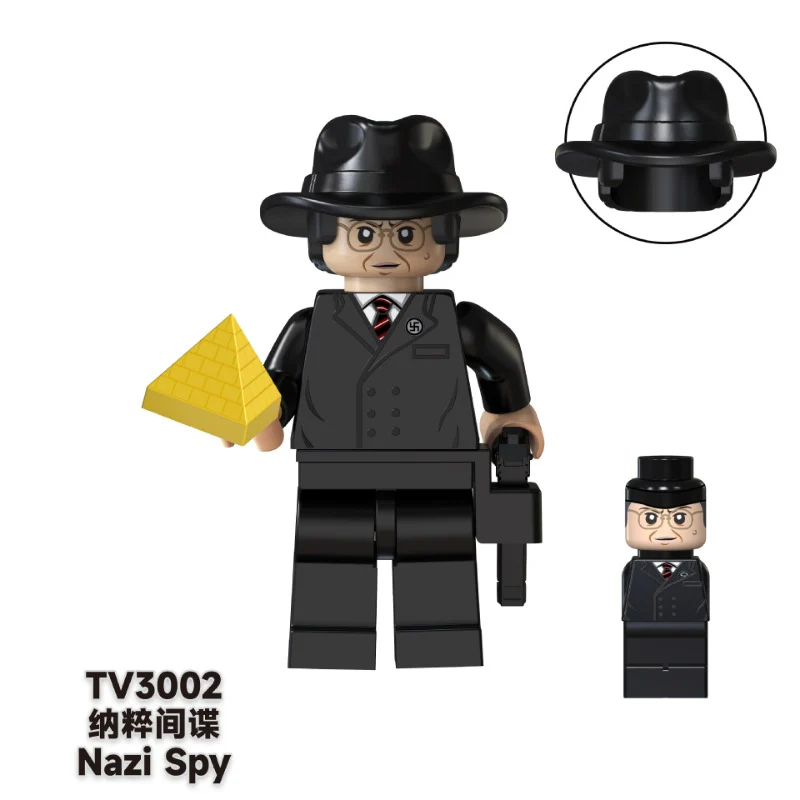 TV6301 Raiders of the Lost Ark Indiana Henry Jones Belloc Minifigures - Image 3