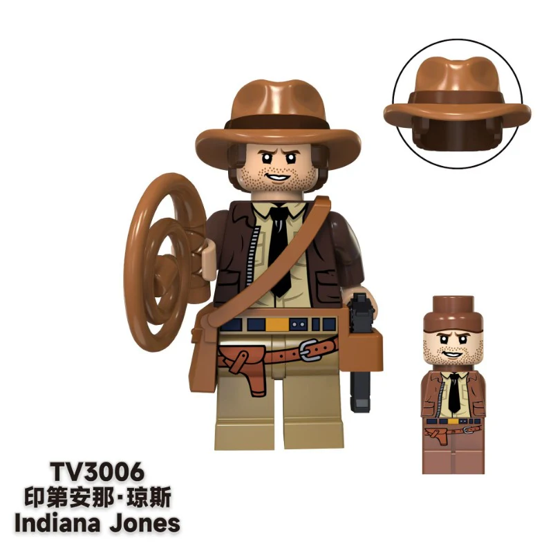 TV6301 Raiders of the Lost Ark Indiana Henry Jones Belloc Minifigures - Image 7
