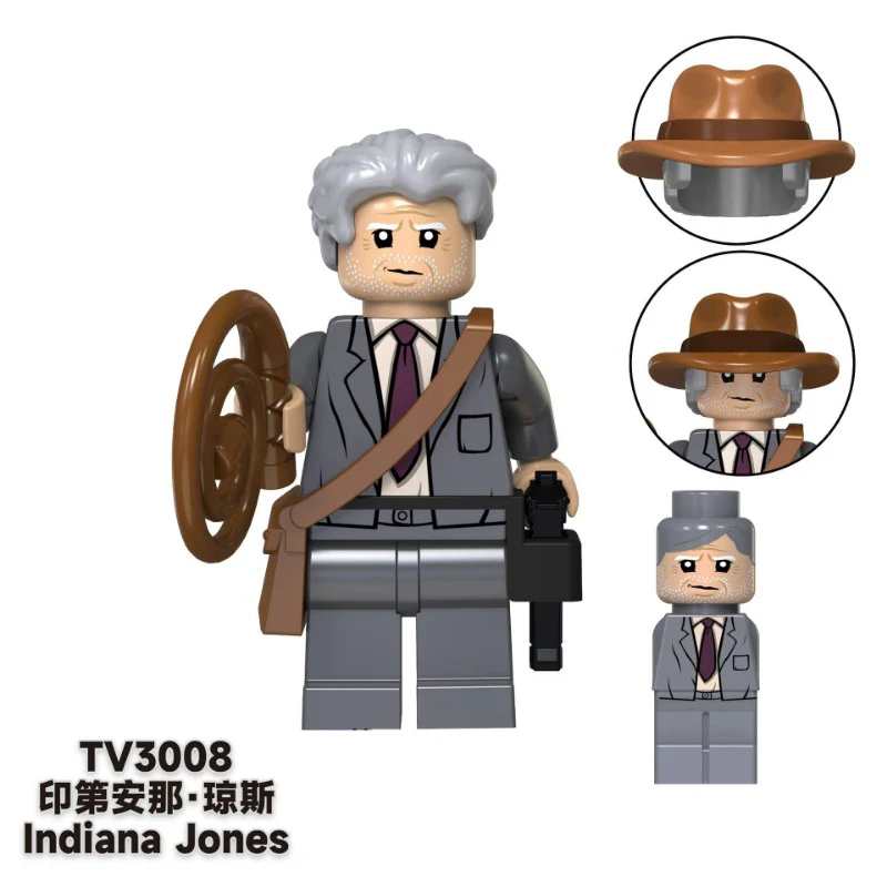 TV6301 Raiders of the Lost Ark Indiana Henry Jones Belloc Minifigures - Image 9