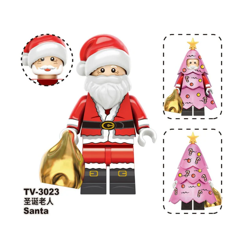 TV6302 TV6303 Carnival Christmas Eve series Minifigures - Image 16