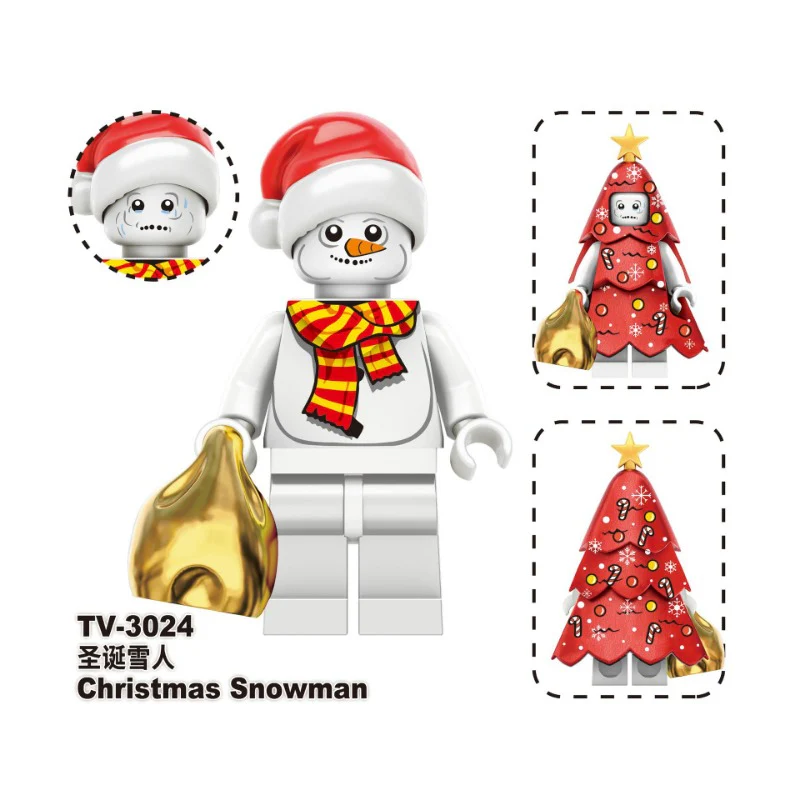 TV6302 TV6303 Carnival Christmas Eve series Minifigures - Image 17