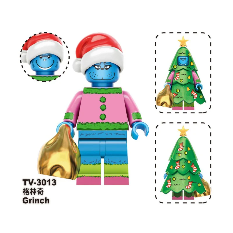 TV6302 TV6303 Carnival Christmas Eve series Minifigures - Image 6