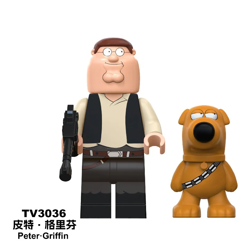 TV6304 TV6305 TV6306 Family Guy Series Minifigures - Image 14