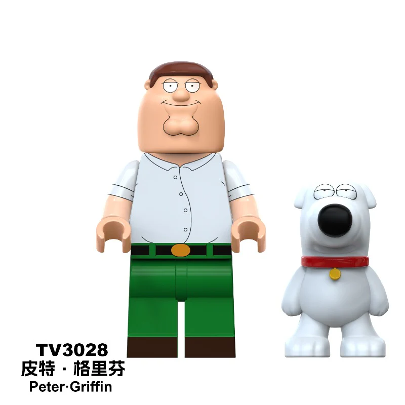 TV6304 TV6305 TV6306 Family Guy Series Minifigures - Image 6