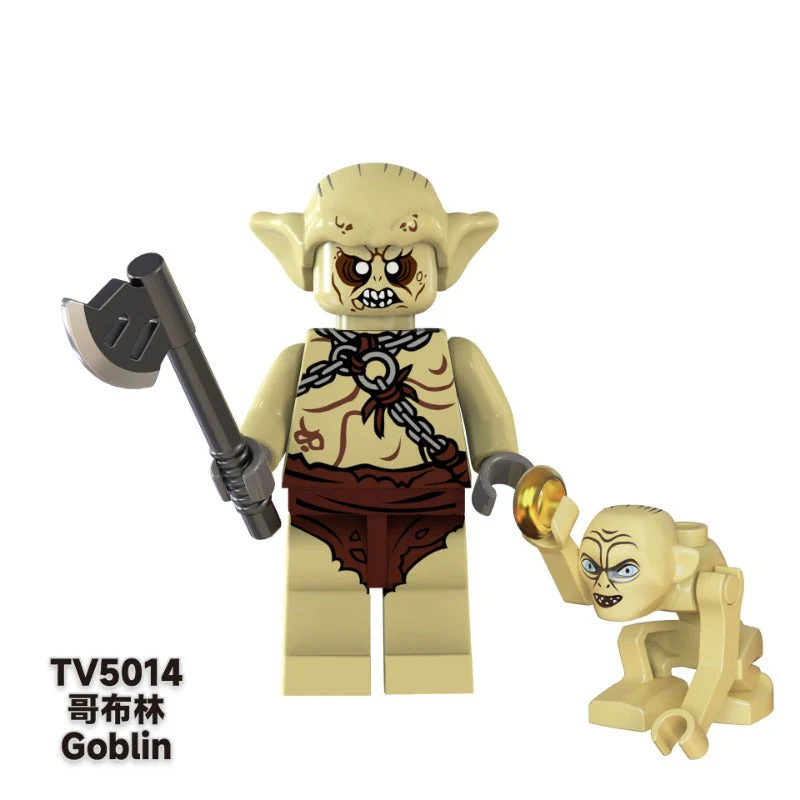 TV6401 TV6402  Lord of the Rings Orcs Orcs Sauron Goblin Minifigures - Image 17