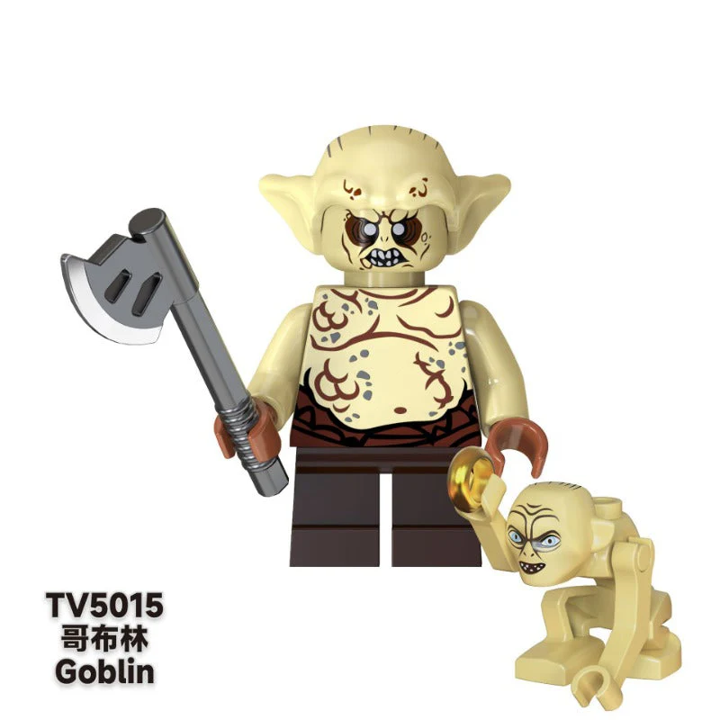 TV6401 TV6402  Lord of the Rings Orcs Orcs Sauron Goblin Minifigures - Image 18