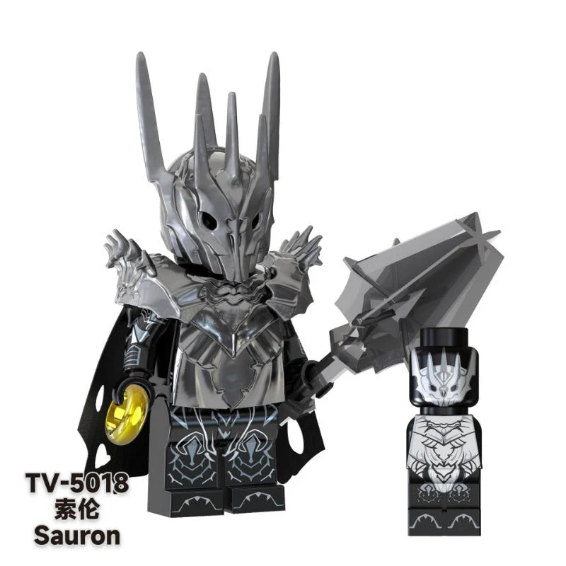 TV6401 TV6402  Lord of the Rings Orcs Orcs Sauron Goblin Minifigures - Image 21