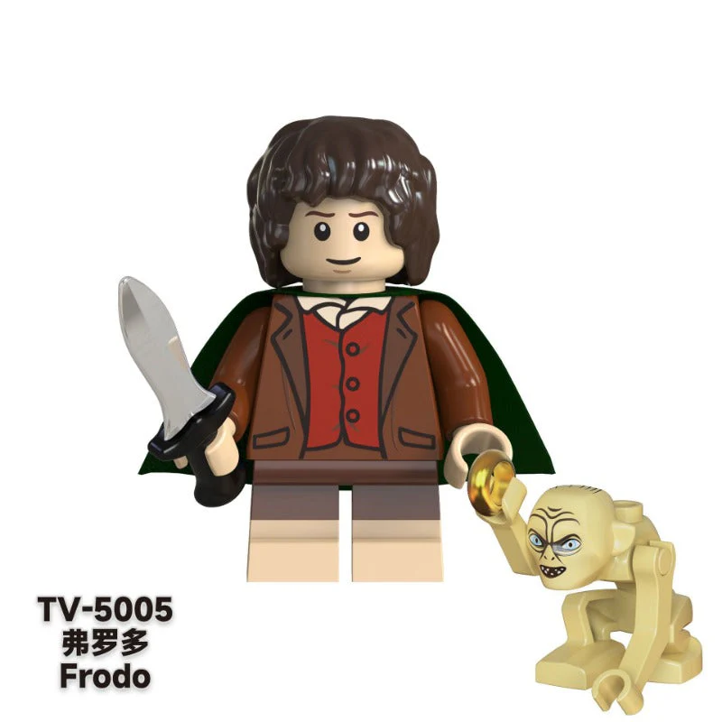 TV6401 TV6402  Lord of the Rings Orcs Orcs Sauron Goblin Minifigures - Image 8
