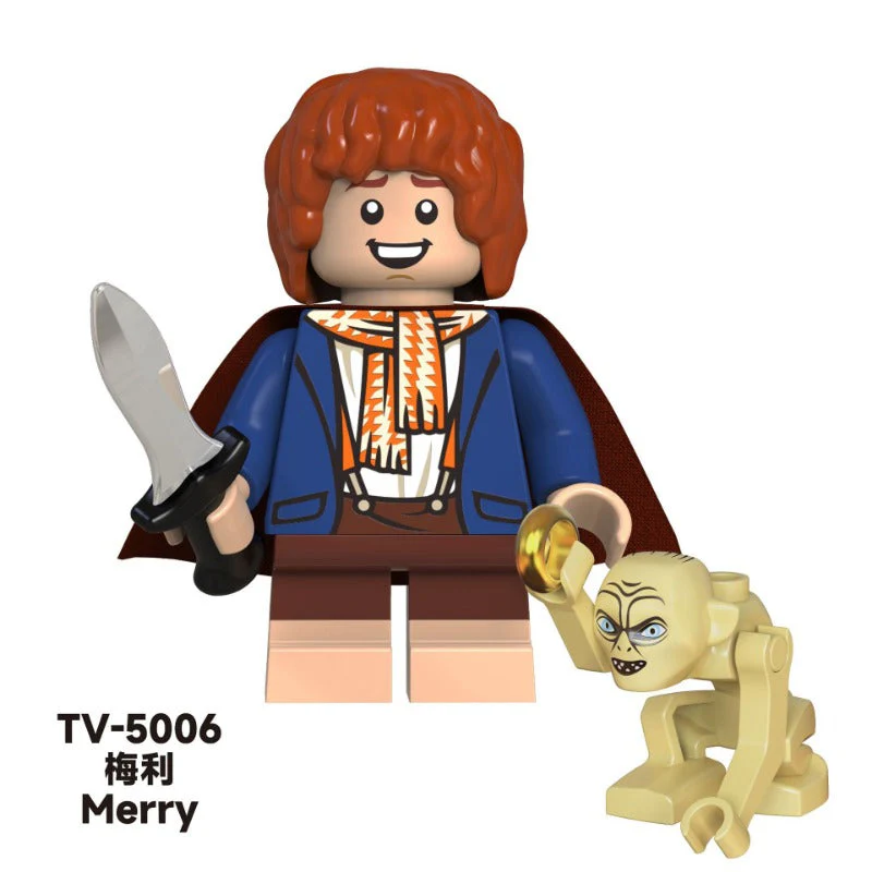 TV6401 TV6402  Lord of the Rings Orcs Orcs Sauron Goblin Minifigures - Image 9