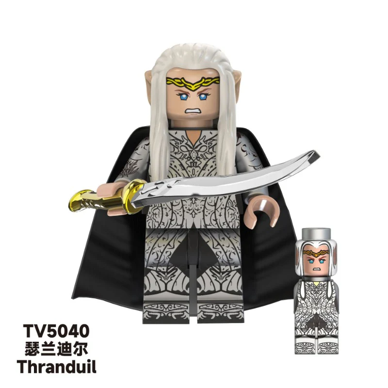 TV6405 Ring King series Elf Warrior Minifigures - Image 7