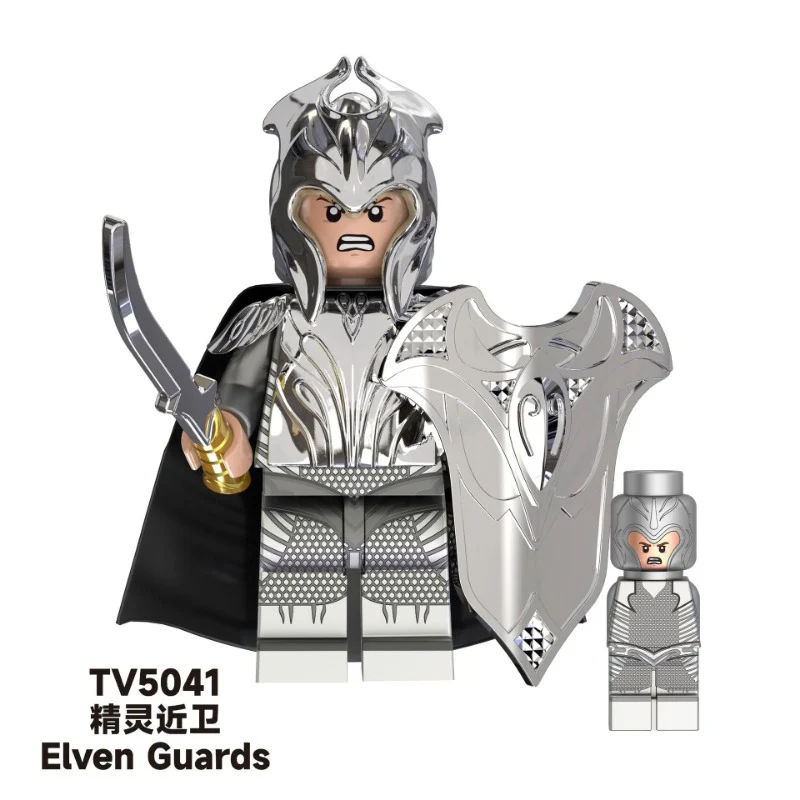 TV6405 Ring King series Elf Warrior Minifigures - Image 8