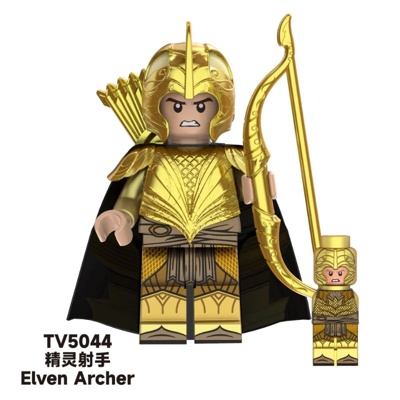 TV6406 Lord of the Rings series Noldor Elf Warrior Haldir Minifigures - Image 3