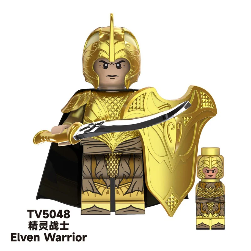TV6406 Lord of the Rings series Noldor Elf Warrior Haldir Minifigures - Image 7