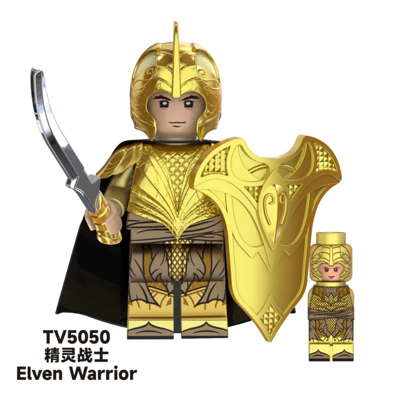TV6406 Lord of the Rings series Noldor Elf Warrior Haldir Minifigures - Image 9