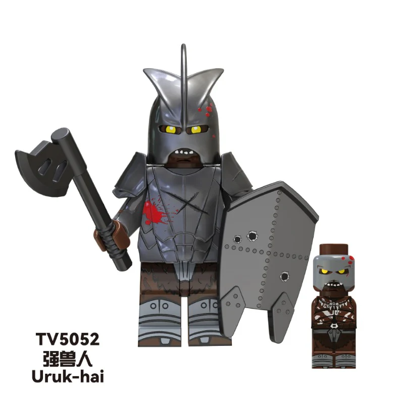 TV6407 Lord of Rings Series strong orc legion Minifigures - Image 3