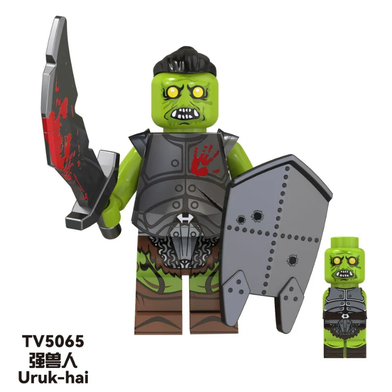TV6408 Lord of Rings Series strong orc legion Minifigures - Image 8
