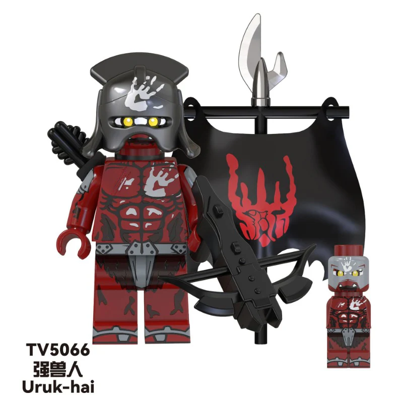 TV6408 Lord of Rings Series strong orc legion Minifigures - Image 9