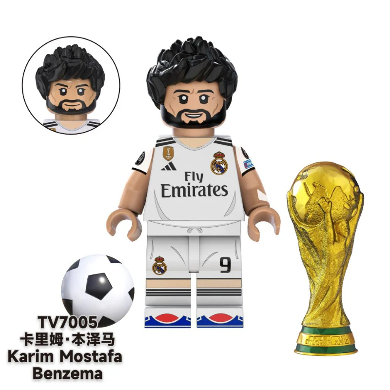 TV6501 Soccer Star Series Minifigures - Image 6