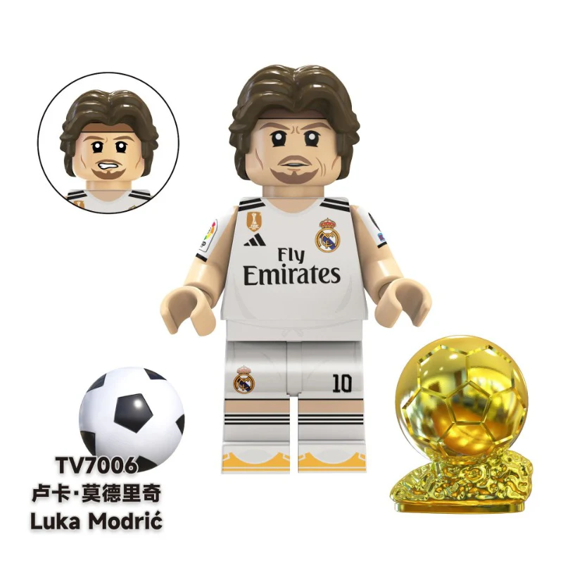 TV6501 Soccer Star Series Minifigures - Image 7