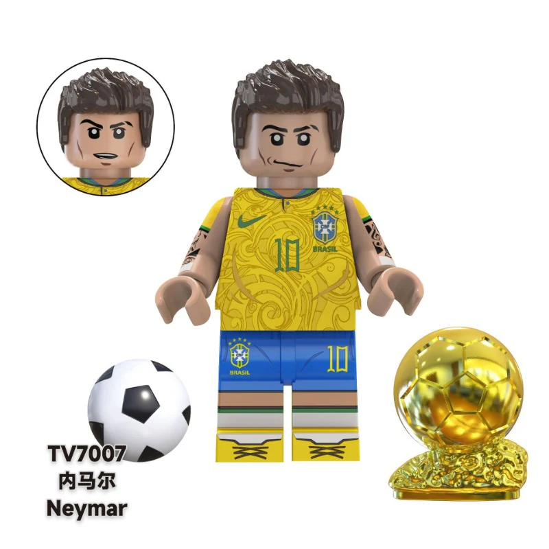 TV6501 Soccer Star Series Minifigures - Image 8