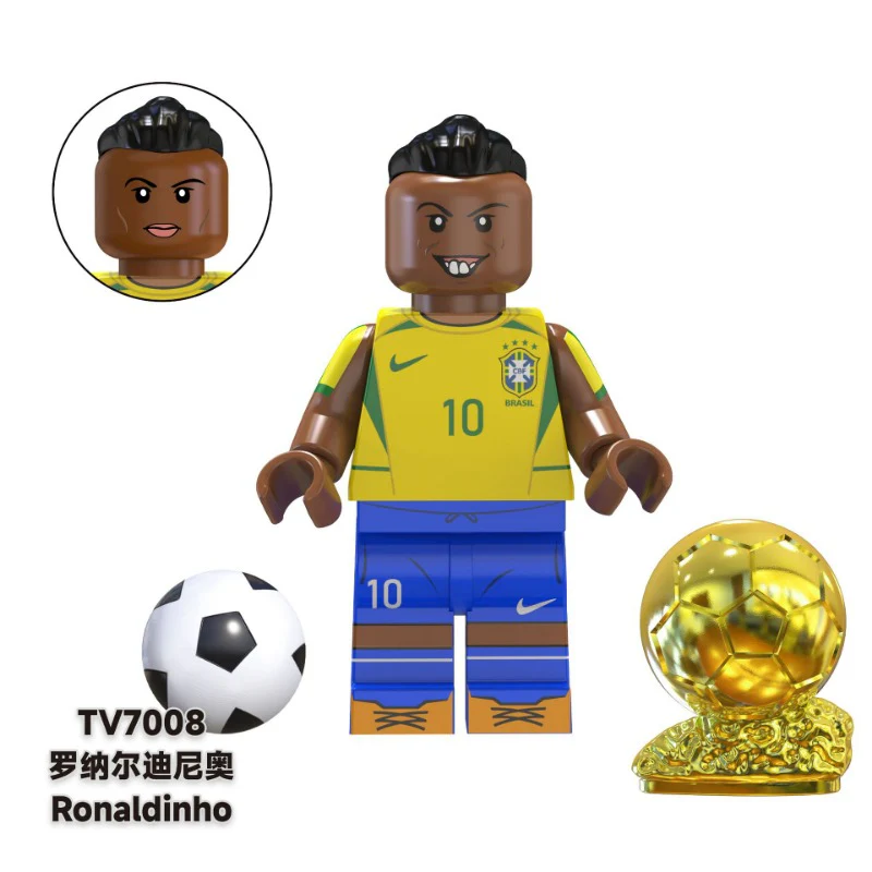 TV6501 Soccer Star Series Minifigures - Image 9