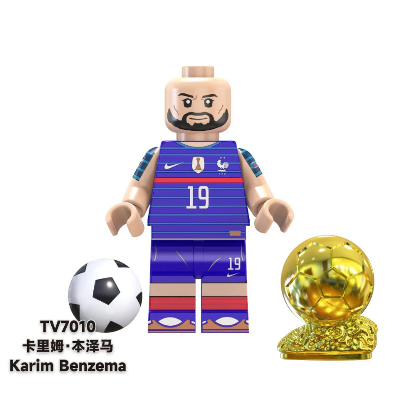 TV6502 Soccer Star Series Minifigures - Image 3