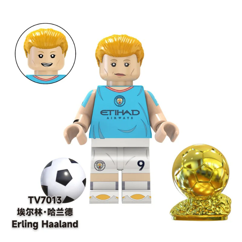 TV6502 Soccer Star Series Minifigures - Image 6