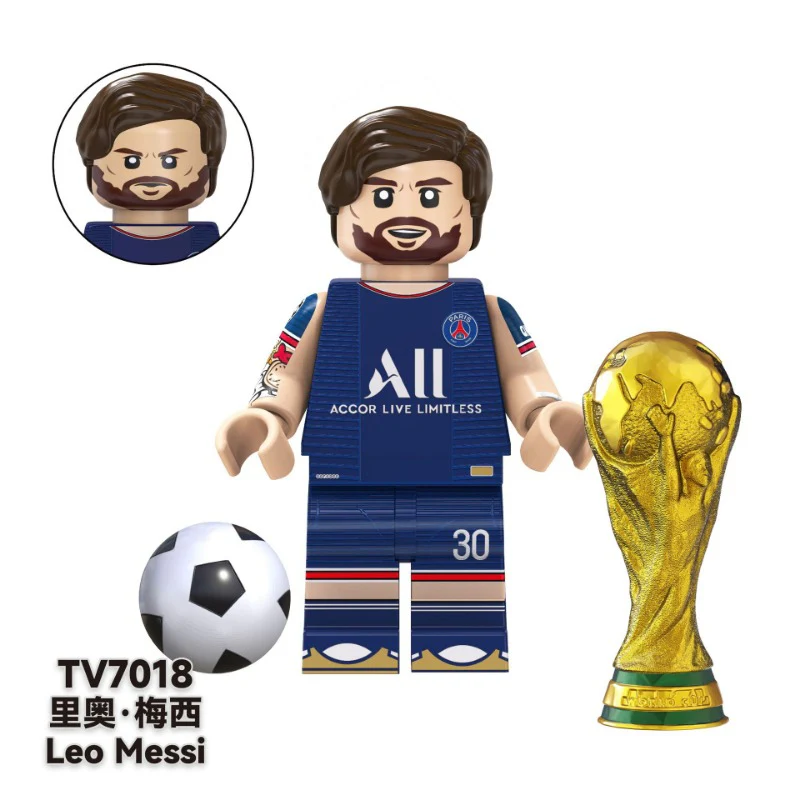 TV6503 Soccer Star Series Minifigures - Image 3