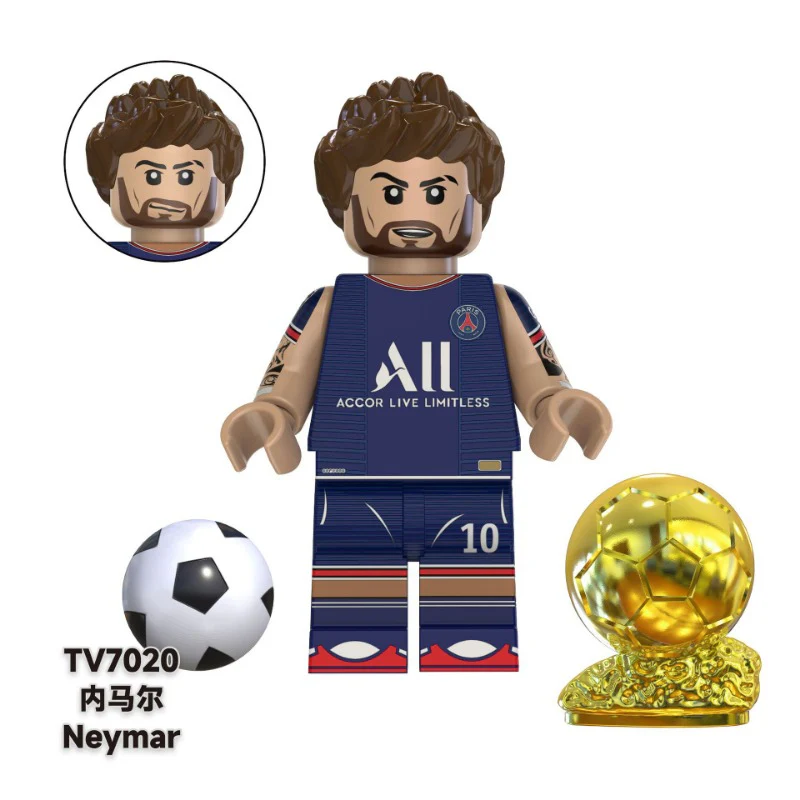 TV6503 Soccer Star Series Minifigures - Image 5