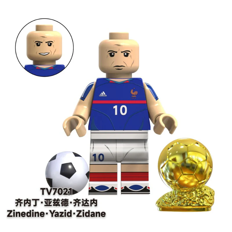 TV6503 Soccer Star Series Minifigures - Image 6