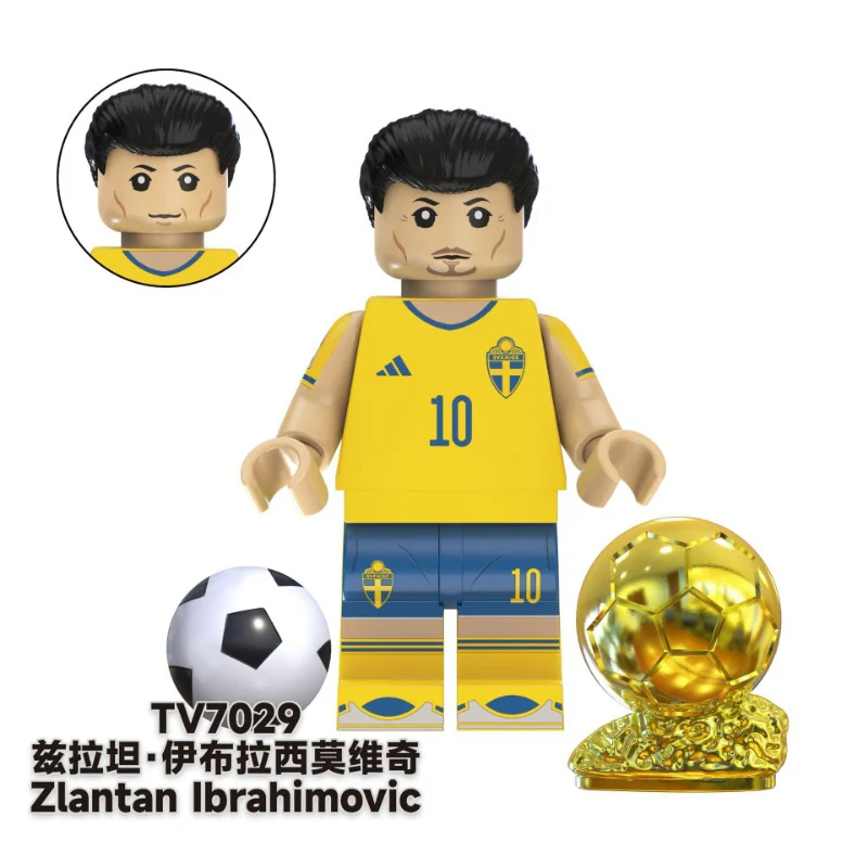 TV6504 Soccer Star Series Minifigures - Image 6