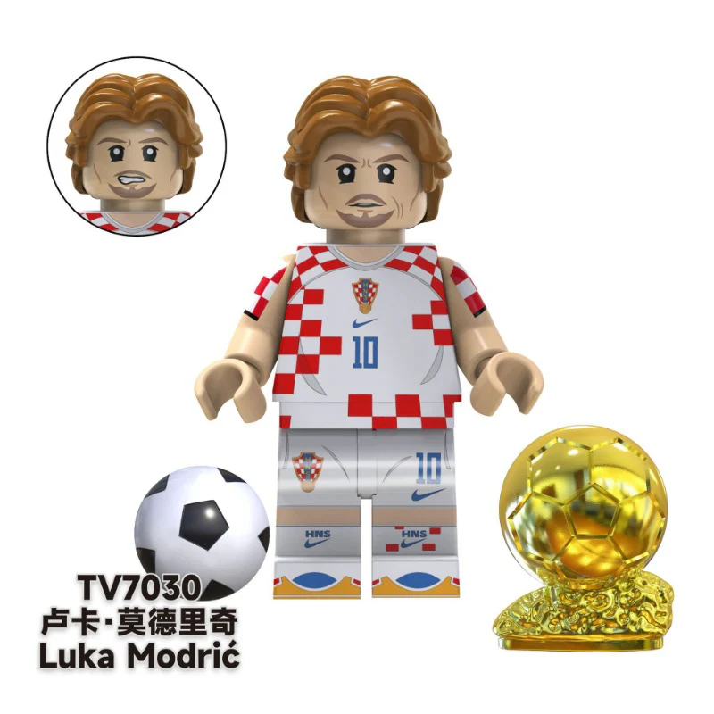 TV6504 Soccer Star Series Minifigures - Image 7