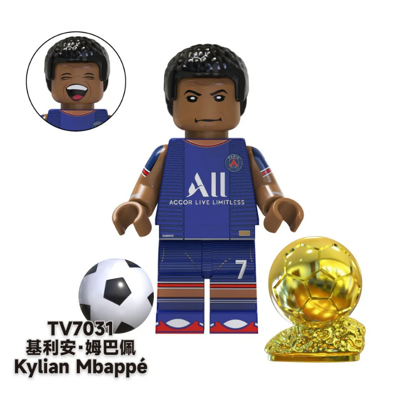 TV6504 Soccer Star Series Minifigures - Image 8